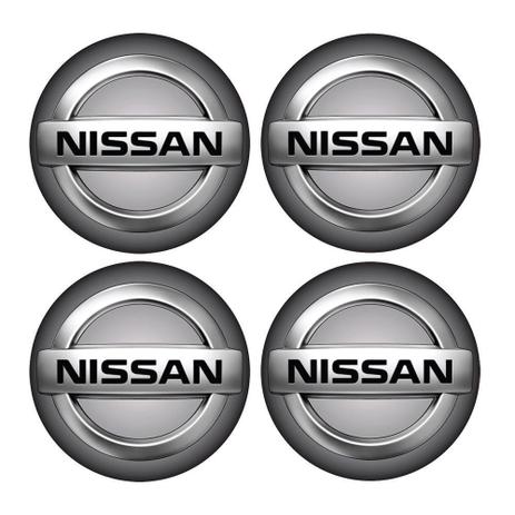 Jogo BOTTOM/ Emblema para Calota Nissan 48MM Degrade 4 Pecas Resinado - Marcon - adesivos Menor preço em Jogo BOTTOM/ Emblema para Calota Nissan 48MM Degrade 4 Pecas Resinado - Marcon - adesivos