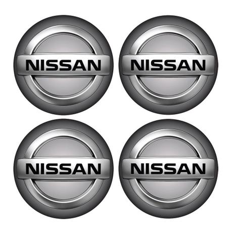 Jogo BOTTOM/ Emblema para Calota Nissan 51MM Degrade 4 Pecas Resinado - Alba eletronicos Menor preço em Jogo BOTTOM/ Emblema para Calota Nissan 51MM Degrade 4 Pecas Resinado - Alba eletronicos