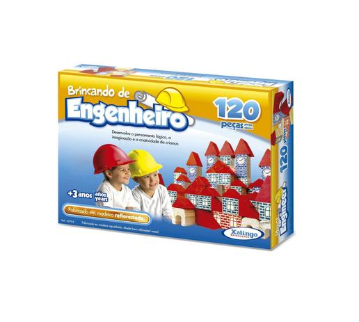 Jogo Brincando De Engenheiro - Xalingo Menor preço em Jogo Brincando De Engenheiro - Xalingo