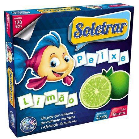 Jogo Brincar de Aprender Soletrar Pais e Filhos - 104160 - Pais filhos Menor preço em Jogo Brincar de Aprender Soletrar Pais e Filhos - 104160 - Pais filhos