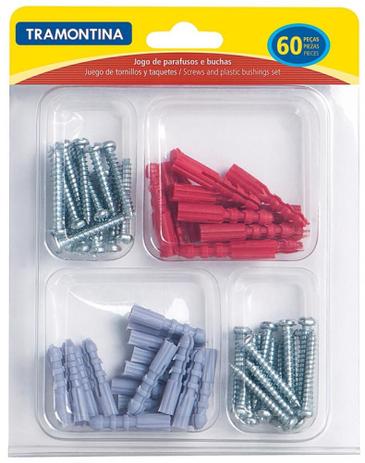 Jogo Buchas e Parafusos 60 Peças Tramontina 43505001 é boa?
