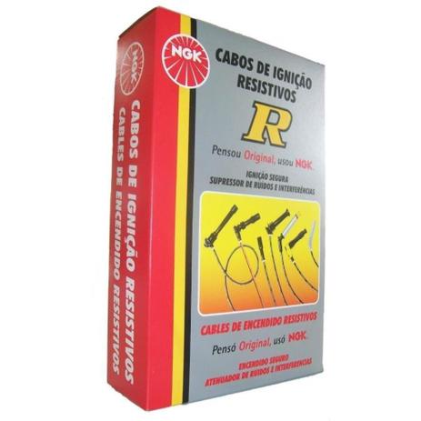 Menor preço em Jogo Cabos de vela Ngk  Fiat Palio 1.8 8V Flex 2004