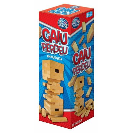 Jogo Caiu Perdeu - Pais e Filhos Menor preço em Jogo Caiu Perdeu - Pais e Filhos