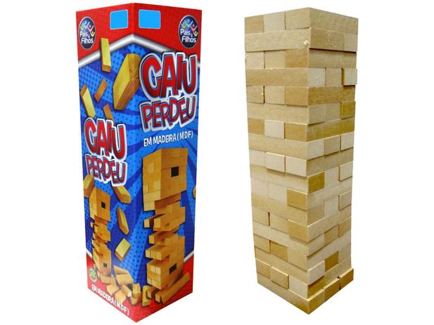 Jogo Caiu Perdeu - Pais & Filhos Menor preço em Jogo Caiu Perdeu - Pais & Filhos