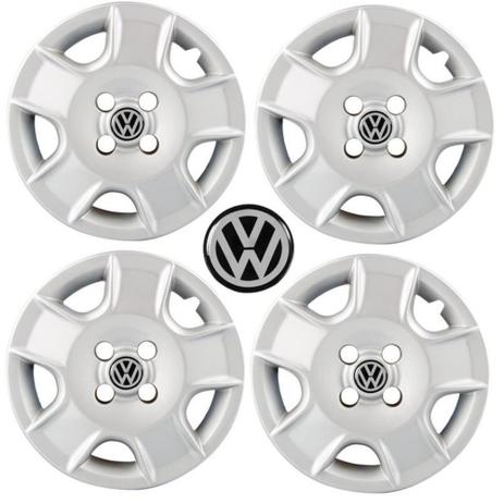 Jogo Calota Aro 14 Gol Trend G5 2007 2008 Parati Saveiro Voyage Volkswagen Grid Prata 4 Peças + Emblema Resinado - Grid calotas Menor preço em Jogo Calota Aro 14 Gol Trend G5 2007 2008 Parati Saveiro Voyage Volkswagen Grid Prata 4 Peças + Emblema Resinado - Grid calotas