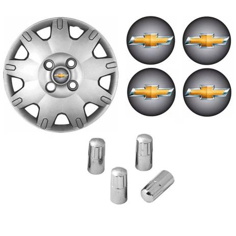 Jogo Calota Aro 14 Prisma Celta 2008 2013 Chevrolet GM Grid Prata + Emblema Resinado + Tampa Ventil Cromada - Grid calotas é ruim? Jogo Calota Aro 14 Prisma Celta 2008 2013 Chevrolet GM Grid Prata + Emblema Resinado + Tampa Ventil Cromada - Grid calotas é boa?
