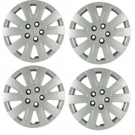 Jogo Calota Aro 15 Fox Spacefox Polo 2010 2011 Vw Grid Prata Fixação por Parafuso 4 Peças - Grid calotas é boa?