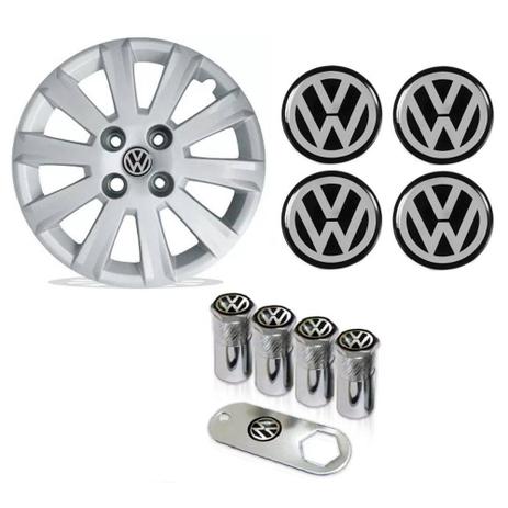 Jogo Calota Aro 15 Gol Confortline G5 2011 2012 Volkswagen Grid Prata + Emblema Resinado + Tampa Ventil - Grid calotas Menor preço em Jogo Calota Aro 15 Gol Confortline G5 2011 2012 Volkswagen Grid Prata + Emblema Resinado + Tampa Ventil - Grid calotas