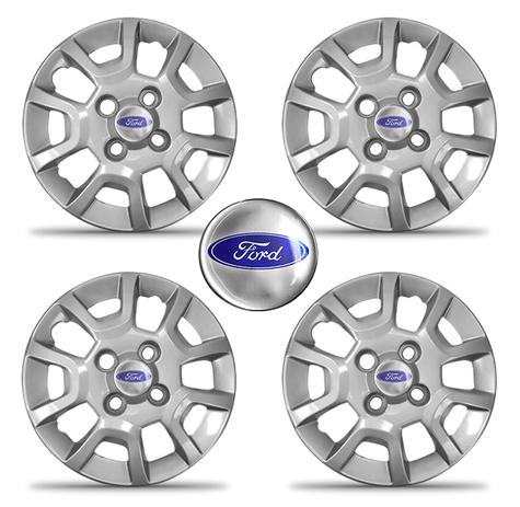 Jogo Calota Ford Ka 14 15 16 17 Aro 13 Cubo Baixo Com Emblema - Grid Menor preço em Jogo Calota Ford Ka 14 15 16 17 Aro 13 Cubo Baixo Com Emblema - Grid