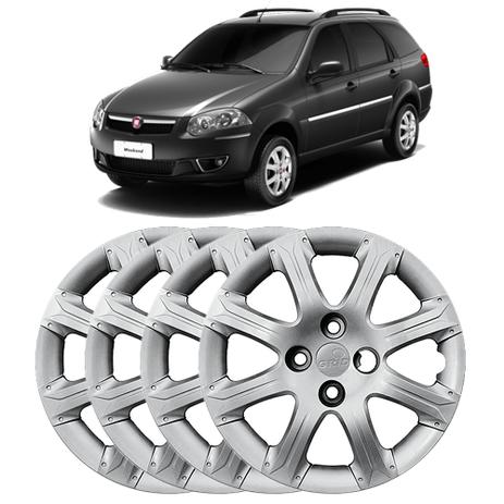 Jogo Calota Grid Palio Weekend/Strada 14/16 Aro 14” 4 Pçs Menor preço em Jogo Calota Grid Palio Weekend/Strada 14/16 Aro 14” 4 Pçs
