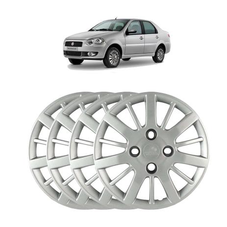 Jogo Calota Grid Siena/Palio 12/13 Aro 13” 4 Pçs Menor preço em Jogo Calota Grid Siena/Palio 12/13 Aro 13” 4 Pçs