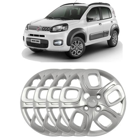 Jogo Calota Grid Uno Way 15/16 Aro 14” 4 Pçs Menor preço em Jogo Calota Grid Uno Way 15/16 Aro 14” 4 Pçs