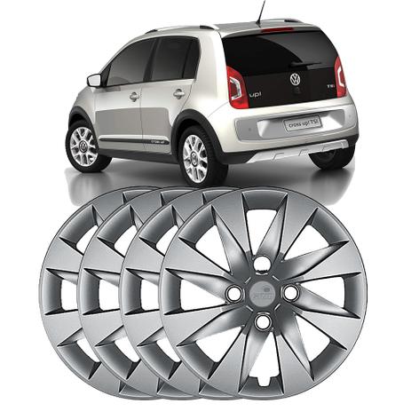 Jogo Calota Grid Up! 2015 Aro 13” 4 Pçs Menor preço em Jogo Calota Grid Up! 2015 Aro 13” 4 Pçs