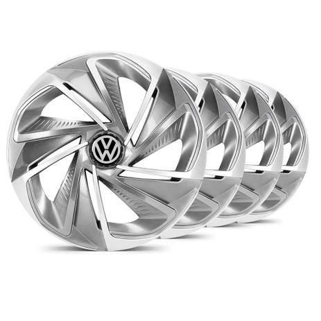 Jogo Calota Nitro Aro 14 Grafite / Prata VW Gol G6 - Elitte é boa?