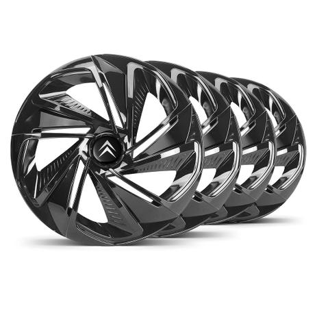 Jogo Calota Nitro Aro 14 Preta Emblema Preto Citroen Xsara - Elitte é boa?
