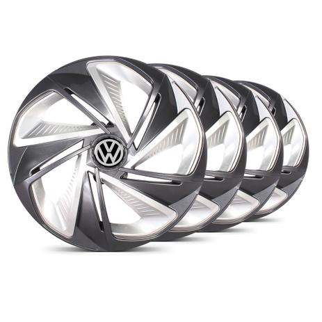 Jogo Calota Nitro-X Aro 13 Grafite / Prata VW Logus - Elitte é boa?