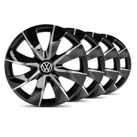 Jogo Calota Prime Preta Cromada Aro 13 VW Golf - Elitte é boa?