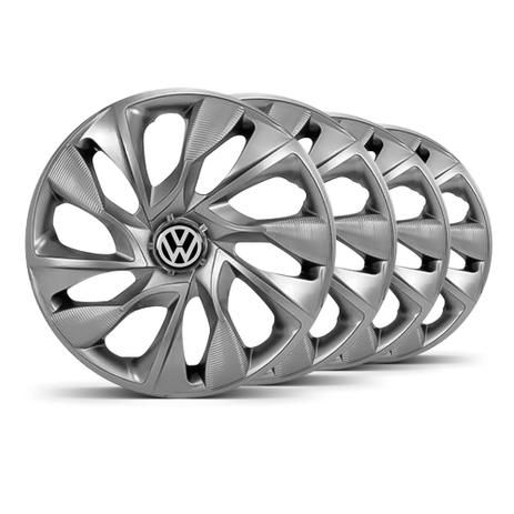 Jogo Calota Triton Unicolor Aro 14 Grafite VW Gol G6 - Elitte é boa?