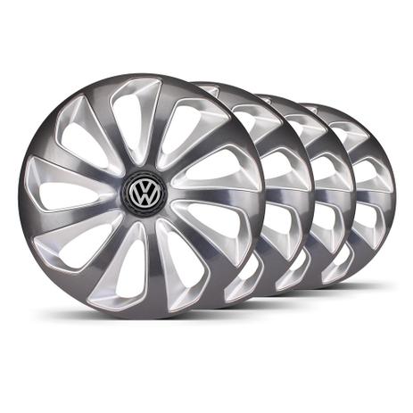 Jogo Calota Velox Aro 15 Grafite / Prata VW Fox - Elitte é boa?