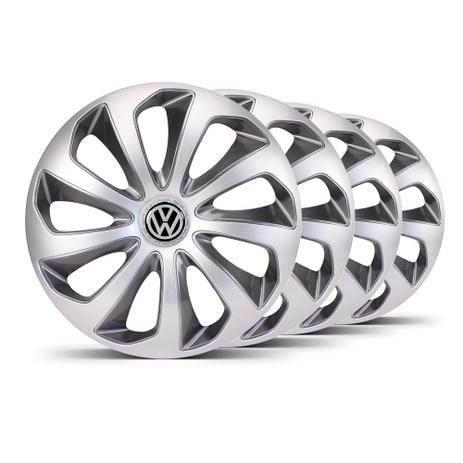 Jogo Calota Velox Aro 15 Prata / Grafite VW Gol G4 - Elitte é boa?