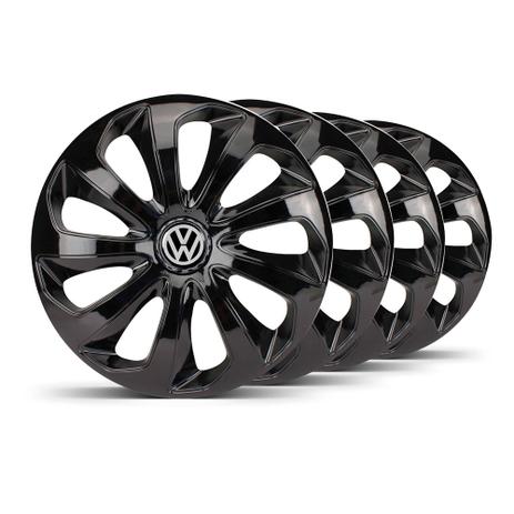 Jogo Calota Velox Unicolor Aro 14 Preta VW Fox - Elitte é ruim? Jogo Calota Velox Unicolor Aro 14 Preta VW Fox - Elitte é boa?