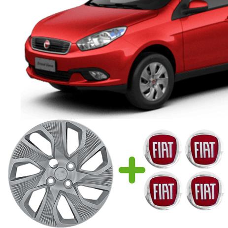 Jogo Calotas Grand Siena 2014 A 2016 - Aro 14 + Emblema - Grid é boa?