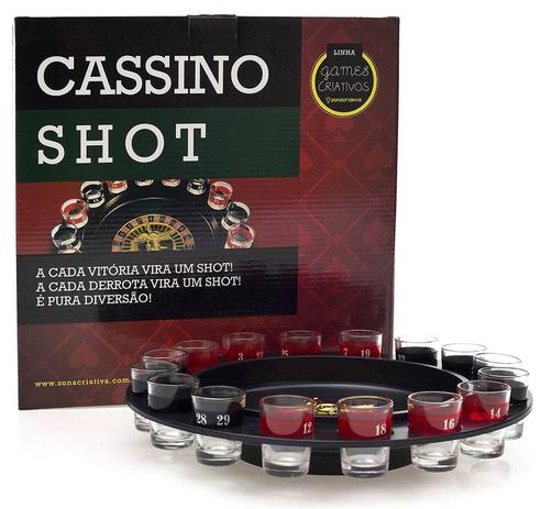 Jogo Cassino Shot Roleta 16 Copos Bebida Drink 10100001 - Zona criativa Menor preço em Jogo Cassino Shot Roleta 16 Copos Bebida Drink 10100001 - Zona criativa