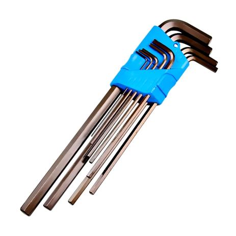 Jogo Chave Allen Longa 1,5 a 10mm 9 Peças Gedore Menor preço em Jogo Chave Allen Longa 1,5 a 10mm 9 Peças Gedore