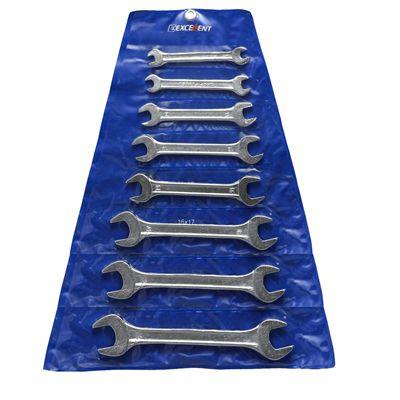 Jogo Chave Fixa 8 Peças 6 A 22mm 1XN - Eda Menor preço em Jogo Chave Fixa 8 Peças 6 A 22mm 1XN - Eda