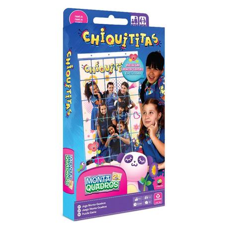 Jogo Chiquititas - Monta Quadros - Copag Menor preço em Jogo Chiquititas - Monta Quadros - Copag