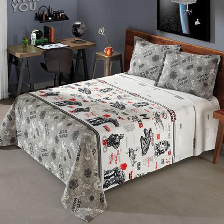 Jogo Colcha Solteiro Piquet Star Wars Dohler Licenciado 2 Peças é boa?