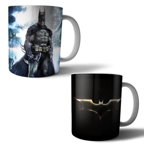 Jogo com 2 Canecas Porcelana Batman 350ml (BD02) - Skin t18 Menor preço em Jogo com 2 Canecas Porcelana Batman 350ml (BD02) - Skin t18