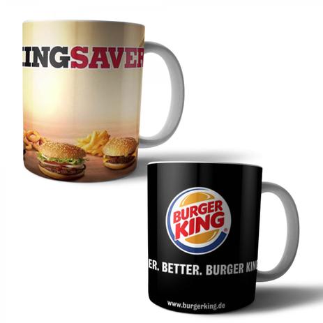 Jogo com 2 Canecas Porcelana Burger King 350ml (BD01) - Skin t18 Menor preço em Jogo com 2 Canecas Porcelana Burger King 350ml (BD01) - Skin t18