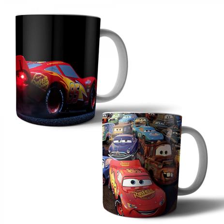 Jogo com 2 Canecas Porcelana Disney Cars Carros 350ml (BD01) - Skin t18 Menor preço em Jogo com 2 Canecas Porcelana Disney Cars Carros 350ml (BD01) - Skin t18