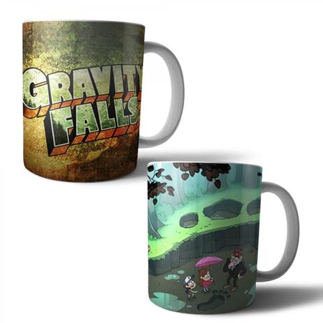 Jogo com 2 Canecas Porcelana Gravity Falls 350ml (BD01) - Skin t18 é boa?