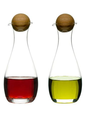 Jogo Com 2 Peças Para Vinagre e Azeite Oak - Sagaform Menor preço em Jogo Com 2 Peças Para Vinagre e Azeite Oak - Sagaform