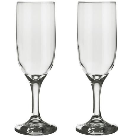 Jogo com 2 Taças para Champagne Frisante 210ml Vidro Nadir Windsor Menor preço em Jogo com 2 Taças para Champagne Frisante 210ml Vidro Nadir Windsor