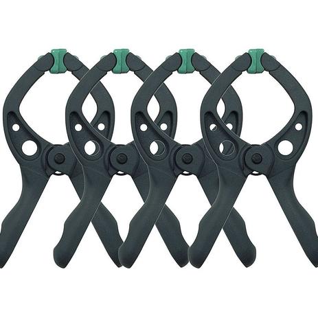 Jogo com 4 Grampos tipo Sargento Microfix 30 mm - 343200 - Wolfcraft Menor preço em Jogo com 4 Grampos tipo Sargento Microfix 30 mm - 343200 - Wolfcraft