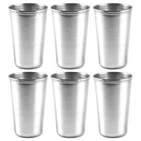 Jogo com 6 copos Inox - 240ml - Gp Inox é boa?