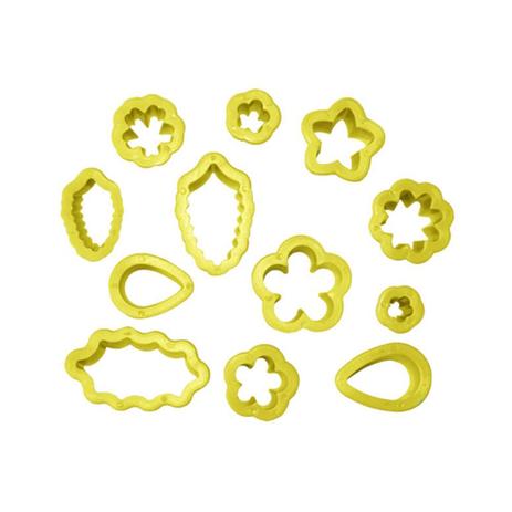 Jogo Cortadores de Pasta Americana e Biscuit Blue Star Flores com 12 Peças é boa?