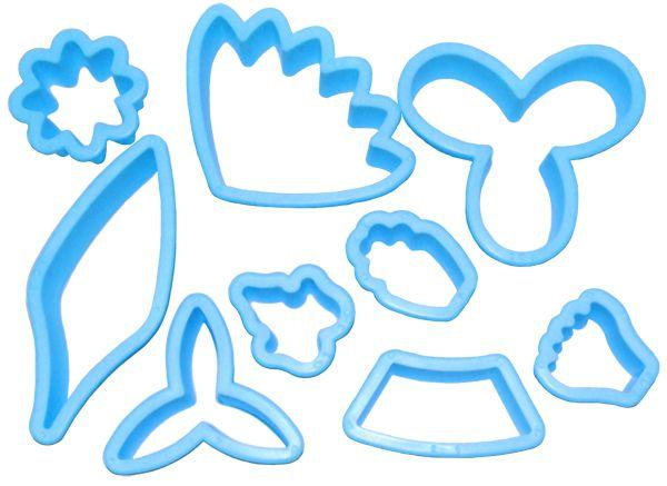 Jogo Cortadores de Pasta Americana e Biscuit Blue Star Flores I com 9 Peças Menor preço em Jogo Cortadores de Pasta Americana e Biscuit Blue Star Flores I com 9 Peças