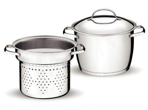 Jogo Cozi-Pasta Aço Inox 20 cm 2 Peças ALLEGRA Tramontina Menor preço em Jogo Cozi-Pasta Aço Inox 20 cm 2 Peças ALLEGRA Tramontina