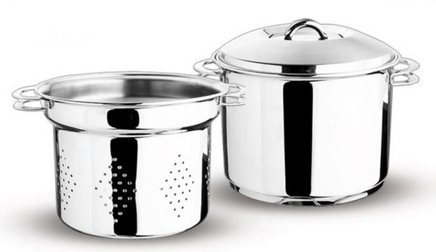 Jogo Cozi Pasta Inox 2 Peças 20cm Solar Tramontina 65500410 Menor preço em Jogo Cozi Pasta Inox 2 Peças 20cm Solar Tramontina 65500410