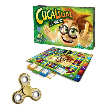 Jogo Cuca Legal Júnior + Hand Spinner - Brasil retro Menor preço em Jogo Cuca Legal Júnior + Hand Spinner - Brasil retro