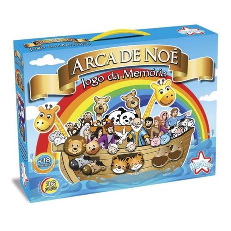 Jogo da Memória Arca de Noé - Big Star é boa?