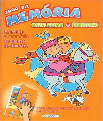 Jogo Da Memoria - Cavaleiro E Princesa - Girassol Menor preço em Jogo Da Memoria - Cavaleiro E Princesa - Girassol