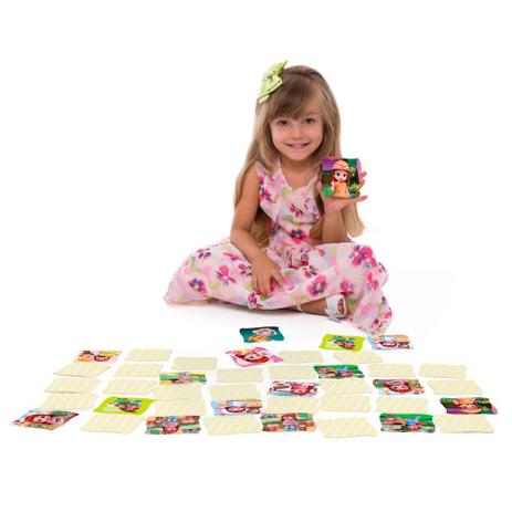 Jogo da Memória Grandão - Rainbow Ruby - Toyster Menor preço em Jogo da Memória Grandão - Rainbow Ruby - Toyster