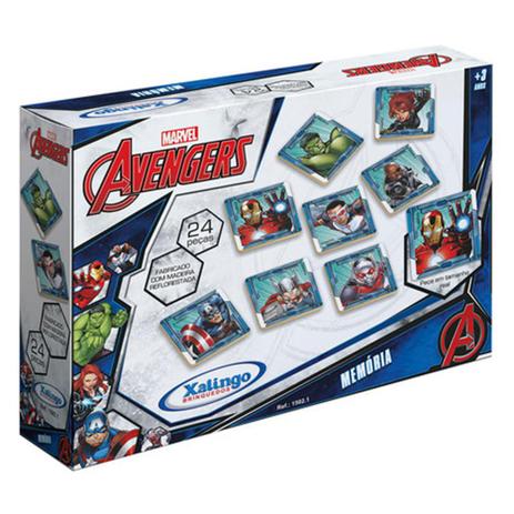 Jogo da Memória Marvel Avengers Xalingo Menor preço em Jogo da Memória Marvel Avengers Xalingo