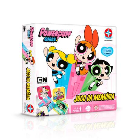 Jogo da Memória Meninas Super Poderosas - Estrela Menor preço em Jogo da Memória Meninas Super Poderosas - Estrela