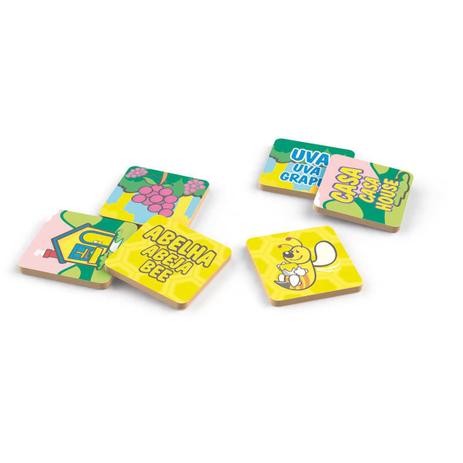 Jogo da Memoria Minha Escolinha FIG/PALAV.20PC - Xalingo Menor preço em Jogo da Memoria Minha Escolinha FIG/PALAV.20PC - Xalingo